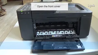 Change Ink Cartridge Canon ink-jet Printer