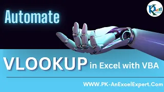 How to automate VLOOKUP in Excel with VBA