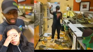 Clout Chasing Subway Employee Ruins His Life in 30 Seconds | Reaction