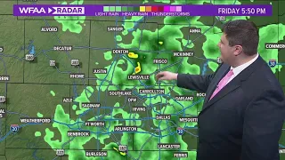 DFW Weather: Widespread rain and possible thunderstorms