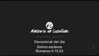 Devocional del día - 07/06/2023