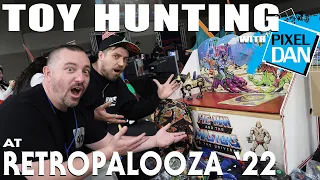 Retropalooza '22 had SO MANY TOYS! | TOY HUNTING with Pixel Dan in Texas