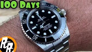 One watch? 100 days with the Sub