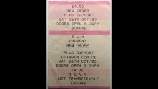 New Order-Blue Monday (Live 10-26-1985)