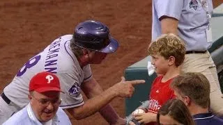 Coach gives a young fan awesome life advice