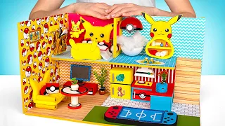 Hai să construim din carton o casă de vis în miniatură pentru Pikachu!