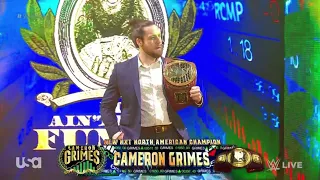 Cameron Grimes Entrance - NXT: April 5/2022