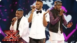 Rough Copy sing I Want It That Way by the Backstreet Boys - Live Week 2 - The X Factor 2013