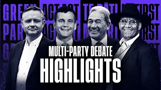 Highlights: Multi-Party Debate | 1News Election 2023 Recap