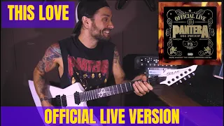 'PLAY IT LIKE DIMEBAG' #16 PANTERA THIS LOVE SOLO OFFICIAL LIVE VERSION Playthrough by Attila Voros