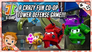 A CRAZY FUN CO-OP TOWER DEFENSE GAME!!! | Let's Play D-Corp | PC Gameplay