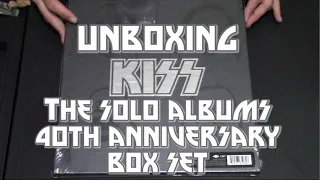 Unboxing the KISS 1978 Solo Album 40th Anniversary Box Set - In My Head Unboxing Episode