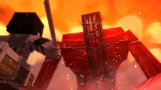 Eren vs Armin (colossal) final fight - Minecraft Animation