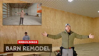 Giving an old Barn new LIFE: Remodeling a Pole Barn #remodel