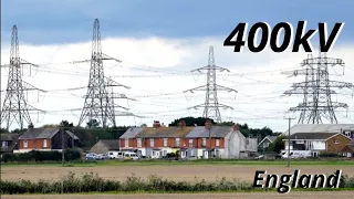 400kV transmission lines in United Kingdom 🇬🇧 (England 🏴󠁧󠁢󠁥󠁮󠁧󠁿)