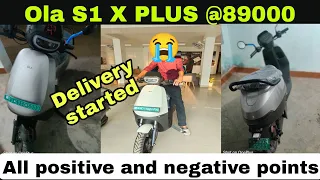 OLA S1 X PLUS Review | Ola S1 X PLUS Positive and Negative points #olas1xplus