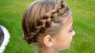 The Crown {Carousel} Braid | Updos | Cute Girls Hairstyles