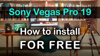 Cracked Sony Vegas Pro 19 download and installation