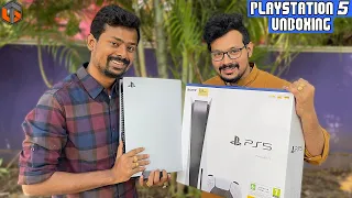 வாங்கிட்டோம் PS5 Unboxing PlayStation 5 Setup Tamil Gaming