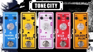 Tone City Pedals - Mini Size, Mini Price, Massive Tone!