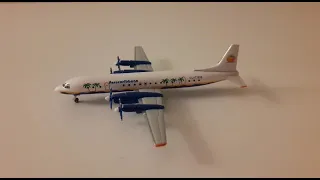 Aerocaribbean IL-18 model showcase.