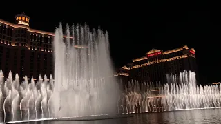 Fountains of Bellagio - “ The Ecstasy of Gold” (Night) 4K