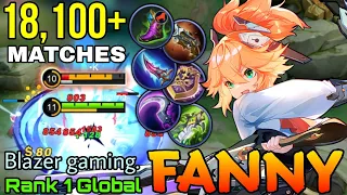 Monster Fanny Insane 18,100+ Matches - Top 1 Global Fanny by Blazer gaming. - Mobile Legends