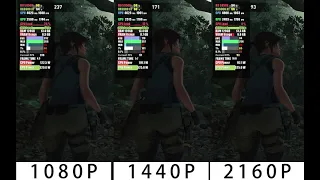 Shadow of the Tomb Raider - R9 5950X + RX6900XT - 1080P|1440P|2160P