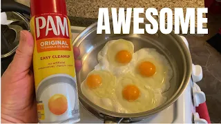 How to Cook Eggs with PAM Original Cooking Spray