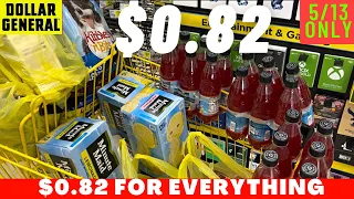 🚨Dollar General Couponing $5/$25 Haul 🚨$0.82 For EVERYTHING  (All Digital)  + Clearance 🔥 5/13 ONLY