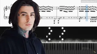 Falling In Reverse - The Drug In Me Is You 👅 (Piano Tutorial) By Leisure Piano