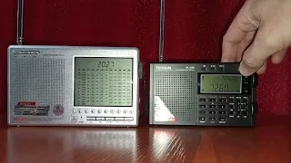 TECSUN PL-330 VS DEGEN DE 1103 Короткие волны