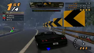 Need for Speed: Hot Pursuit 2, 8 Laps National Forest - Ferrari 550 Barchetta