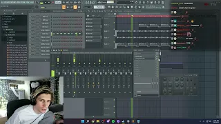 xQc Creates His Own Song with Vocals in FL Studio
