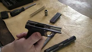 Astra M300 pistol field strip video