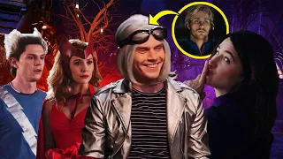 Wandavision QUICKSILVER está LOCO - Evan Peters SE ENAMORA - Momentos Divertidos X MEN