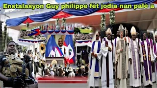 25 avril plizye legliz katolik ap enstale Guy Philippe président
