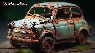 Restoration of Mr. Bean's car - Abandoned Model car