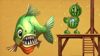 The Piranha vs WATERMELONBUDDY | Kick The Buddy