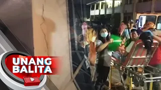 Mga pagyanig dulot ng magnitude 6 na lindol sa Davao Region kagabi | UB