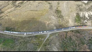 The Tranzalpine Train song - with spectacular drone video