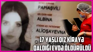 17 yaşlı qız kirayə yaşadığı evdə... Gecə saatlarında dəhşət