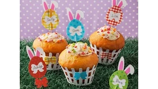 Canvas Project: Easter Cupcake Wrapper and Topper