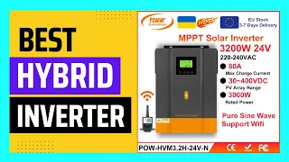 PowMr Hybrid Solar Inverter 3.2KW 3.0KW 2.0KW 24V 12V Photovoltaic Hybrid Inverter 230VAC