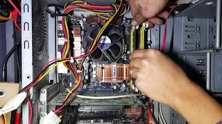 desktop computer no display 1 long beep and 3 short beeps fix #tagalog