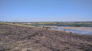 Пожар в селе Триполье