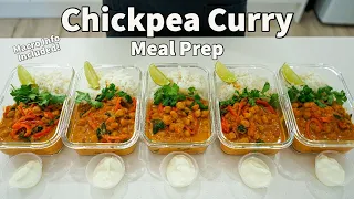 Coconut Chickpea Curry Meal Prep | Episode 5