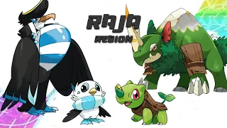 Complete Fakedex - Raja Fakemon Region (Gen 10 Pokemon Inspiration)