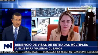 Beneficio de visas de entradas múltiples vuelve para viajeros cubanos