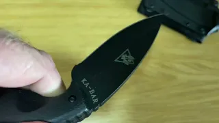 Episode 114 - Ka Bar Large TDI fixed blade unboxing.